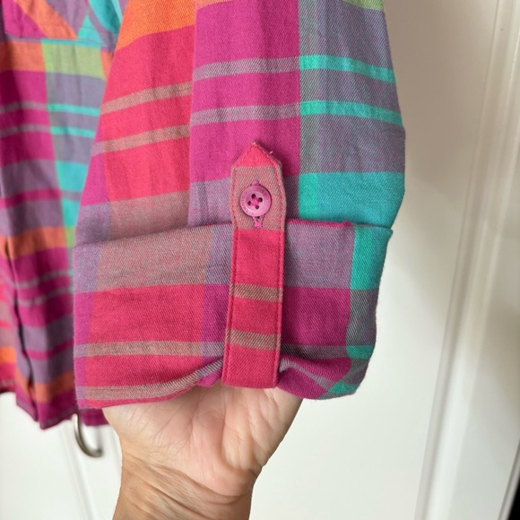 Columbia Anytime Casual II Stretch Long Sleeve Shirt, Women's Medium - Picture 10 of 15